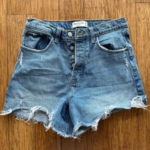 Abercrombie The Dad High Rise Short 28